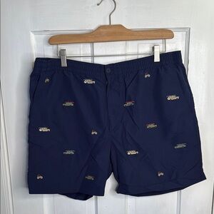 Polo Ralph Lauren Swim Shorts Station Wagon Sunglasses Embroidery M-224 Sz XL